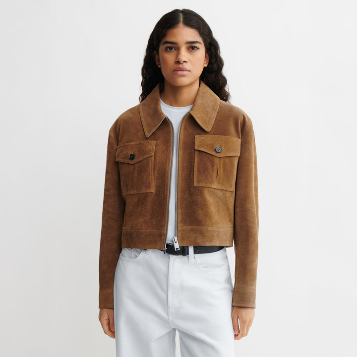 Helen Gritty Suede Jacket