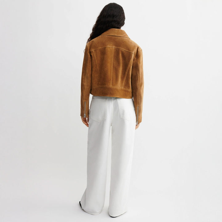 Helen Gritty Suede Jacket