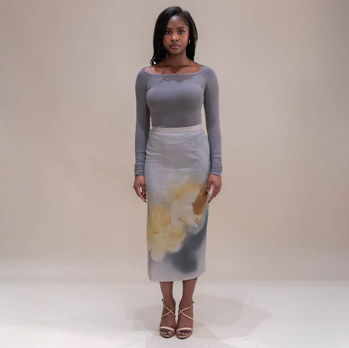 Teodora Printed Skirt