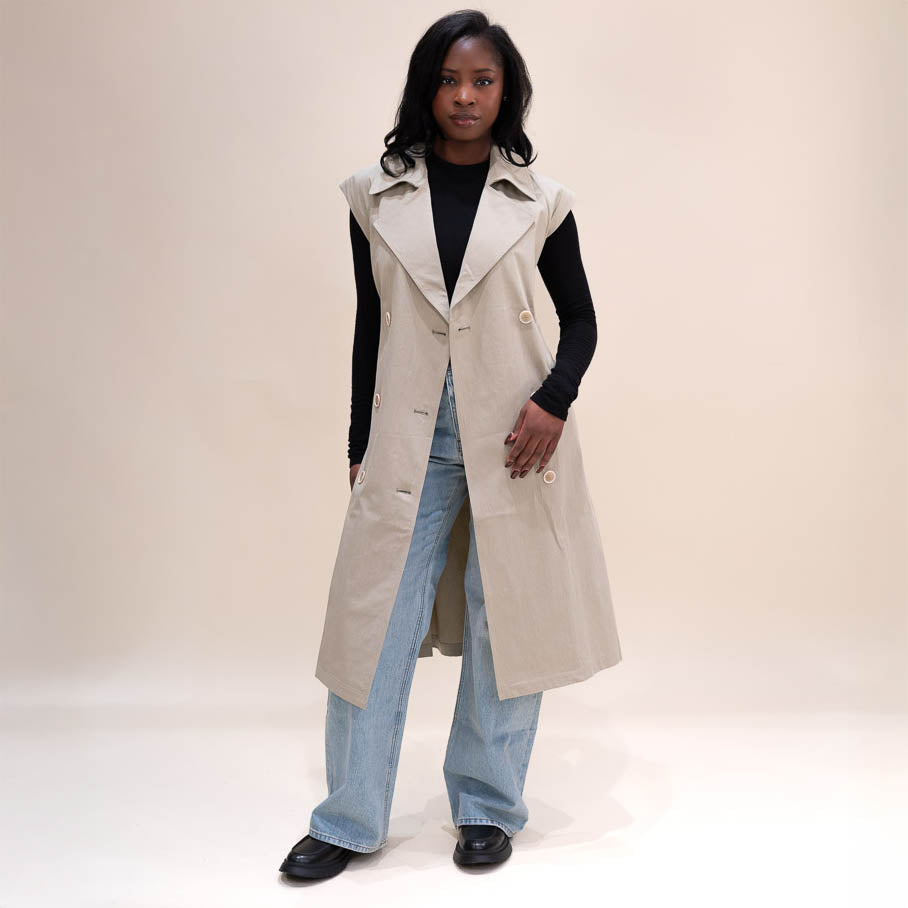 Kaki Trench