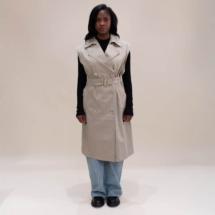 Kaki Trench