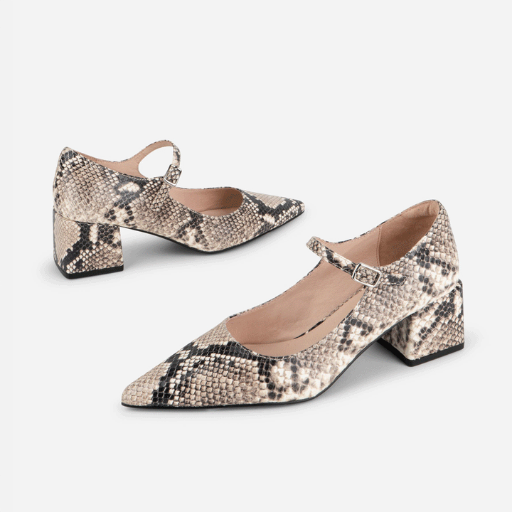Bond Snake Mary Jane Heel