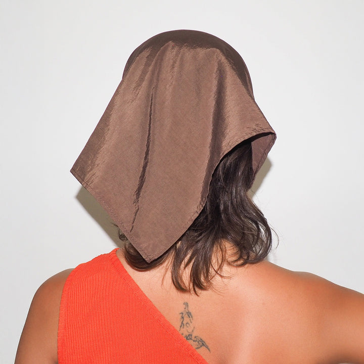 Brimmed Swim Scarf Hat