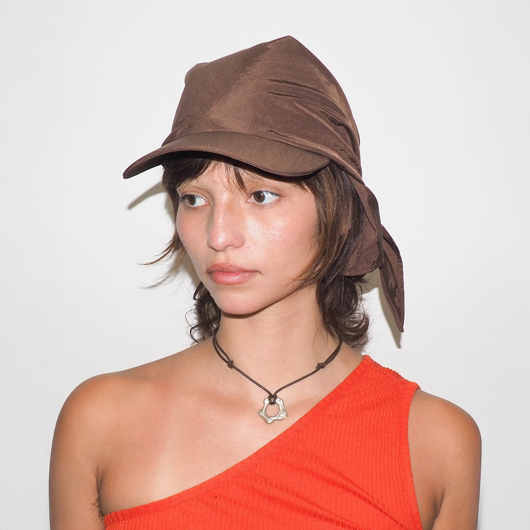 Brimmed Swim Scarf Hat
