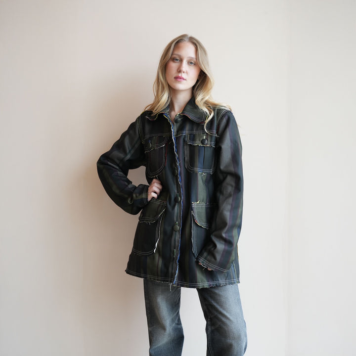 Handwoven Cargo Jacket