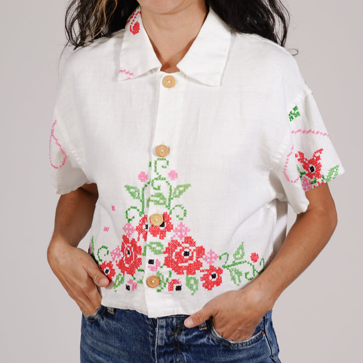 Rose Bloom Top