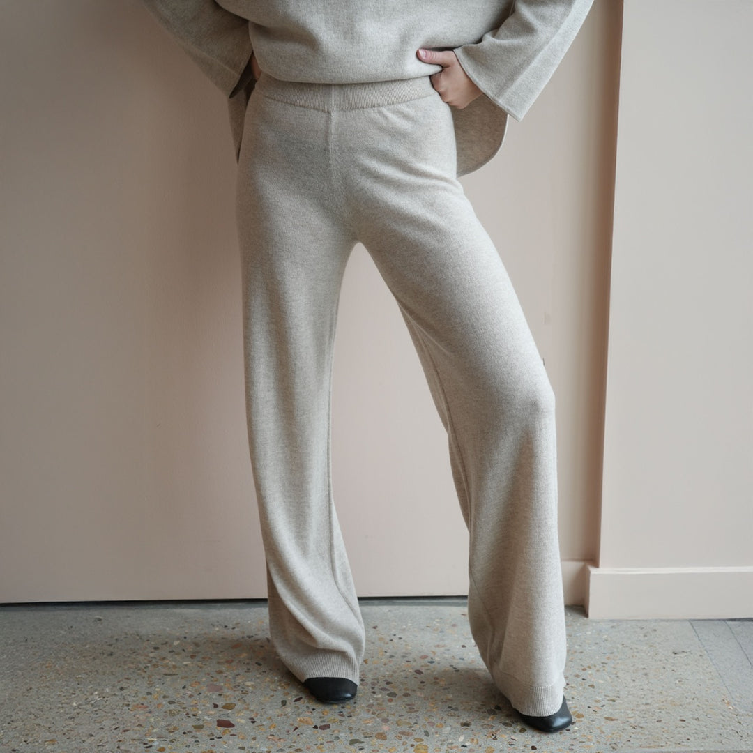 Cashmere Knit Trousers
