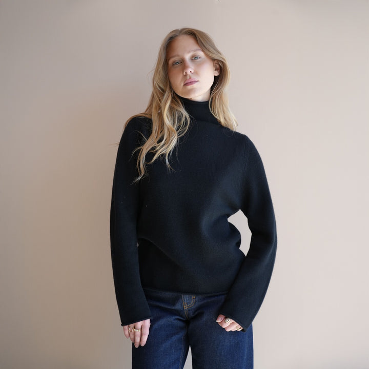 Cashmere Mockneck Sweater