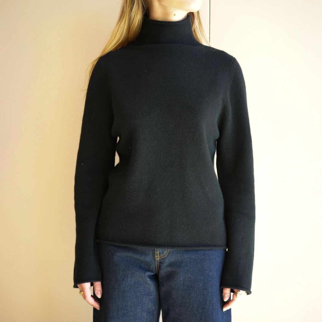 Cashmere Mockneck Sweater