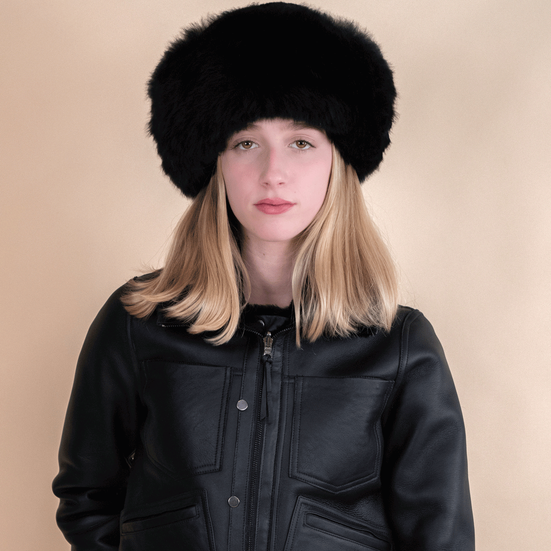 Circle Fur Hat