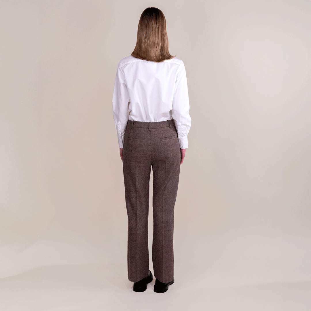 A4213 Wool Tailored Trousers