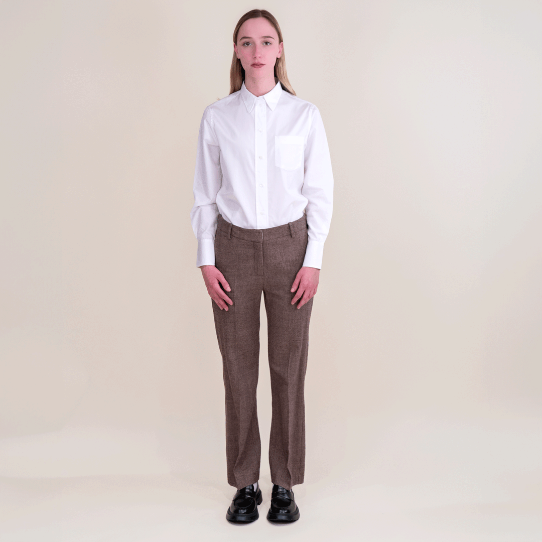 A4213 Wool Tailored Trousers