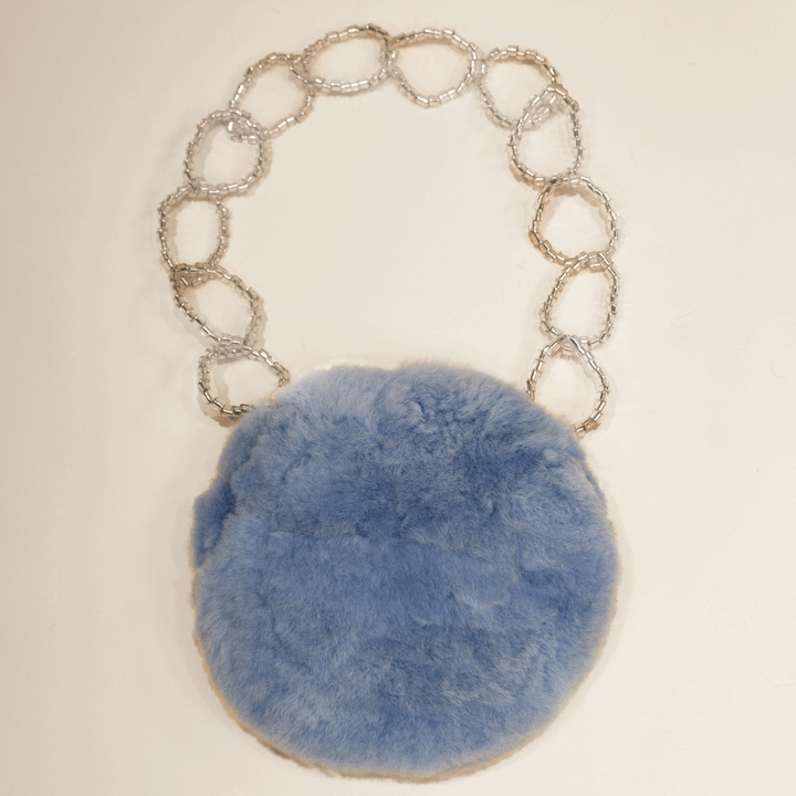 Circle Fur Bag