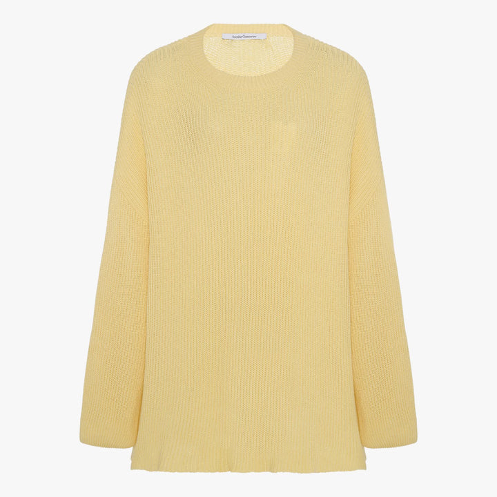 Draped Crew Knit