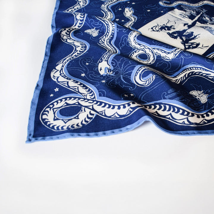 Wish You Were Here Silk Scarf