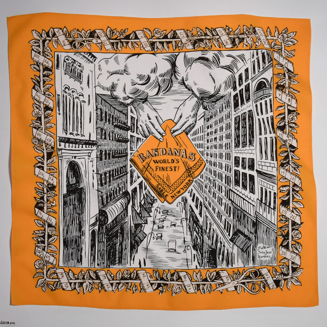Ode to the Garment District Bandana