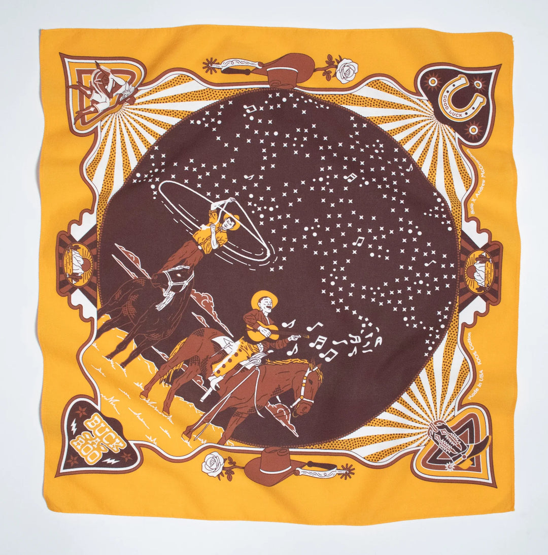 Neon Cowboy Bandana