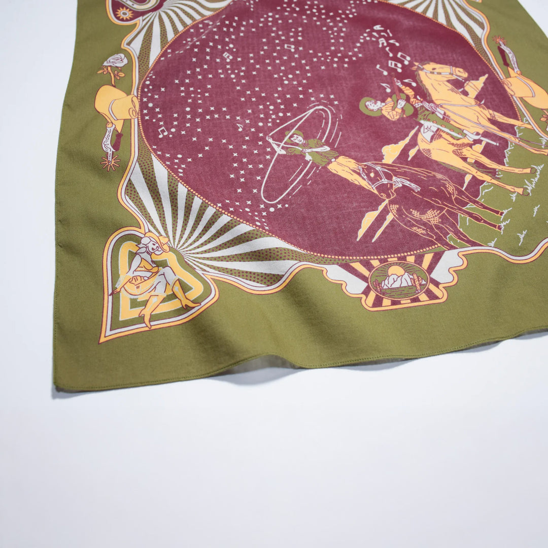 Neon Cowboy Bandana