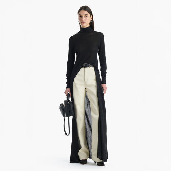 Byrd High-Low Knit Sweater