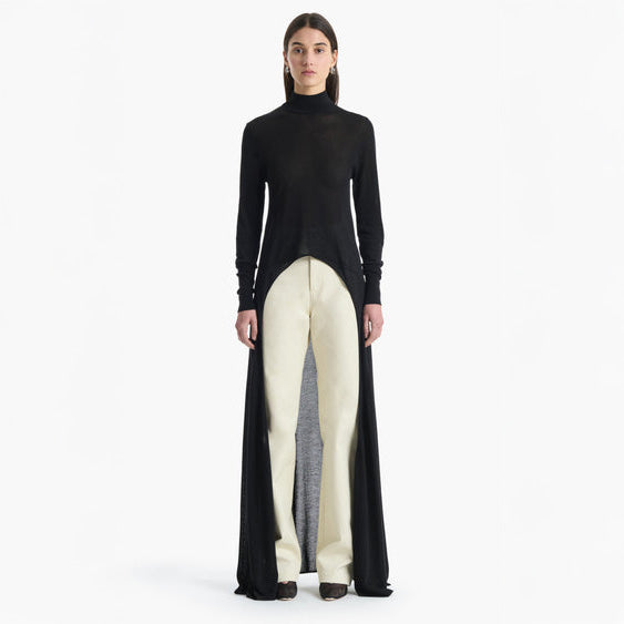 Byrd High-Low Knit Sweater