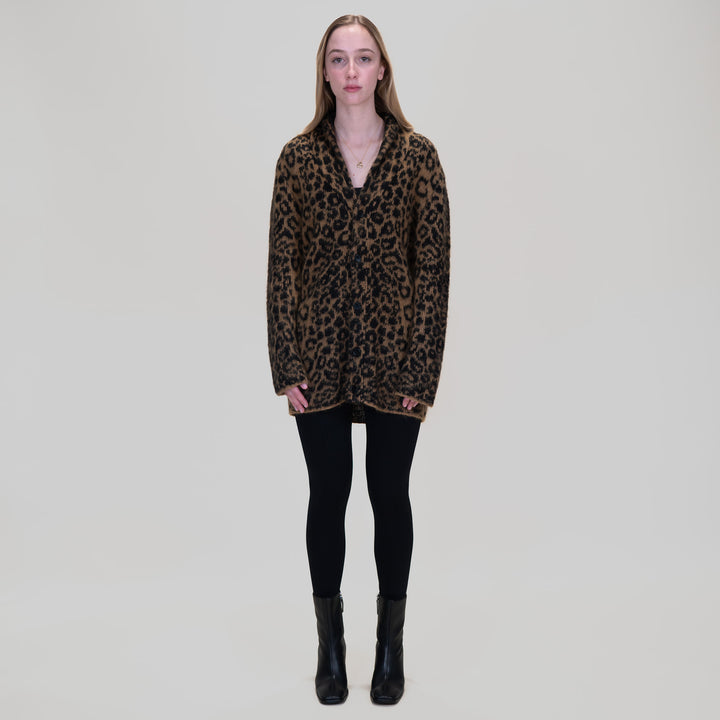 Shira Leopard Cardigan