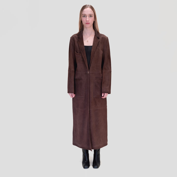 A4008 Suede Duster