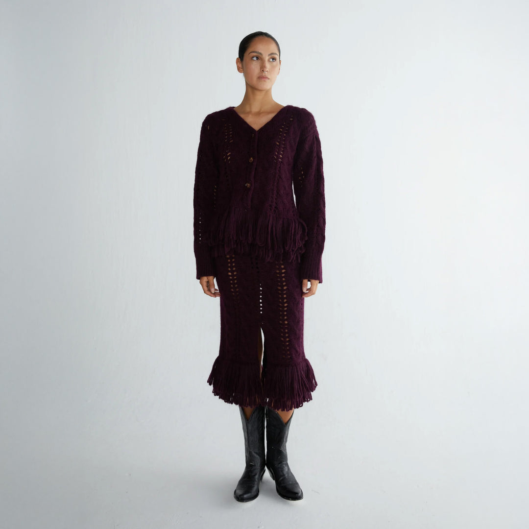 Sola Fringe Cardigan