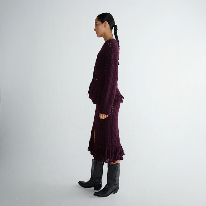 Sola Fringe Cardigan