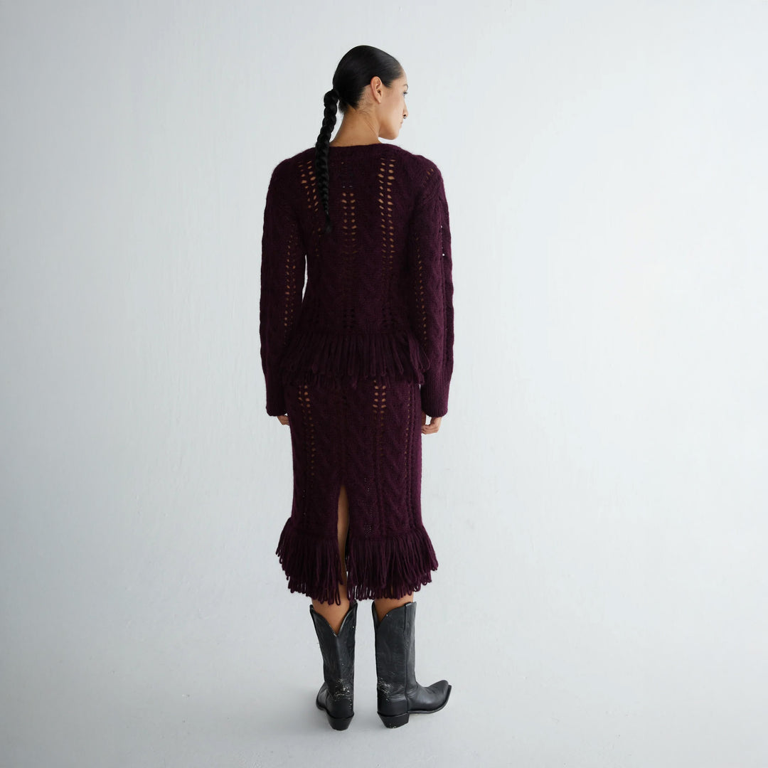 Sola Fringe Cardigan