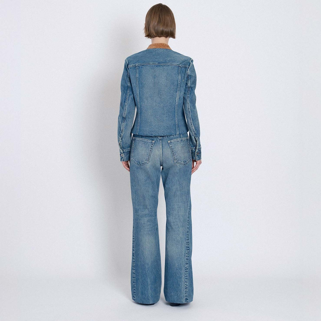 Flare Jean Trousers