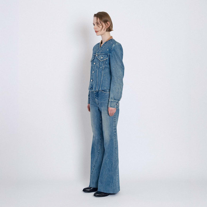 Flare Jean Trousers