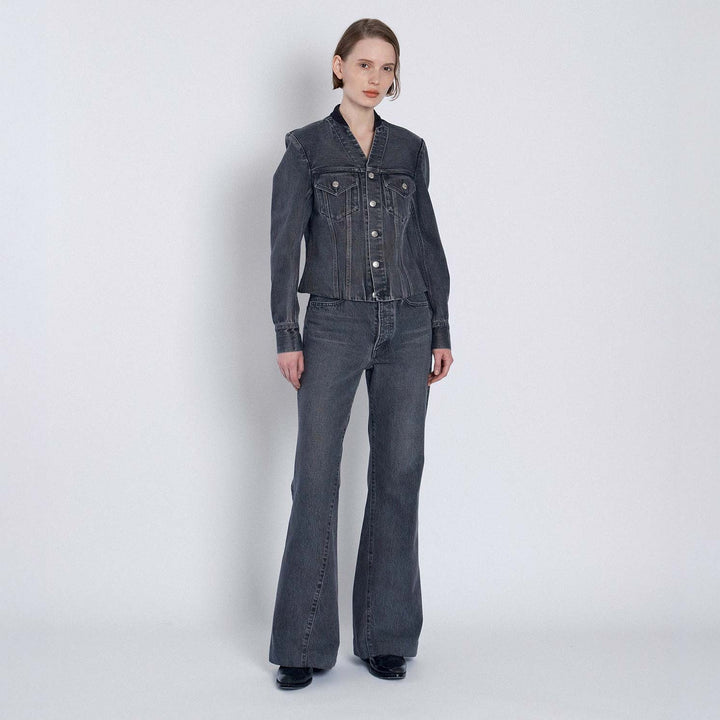 Flare Jean Trousers
