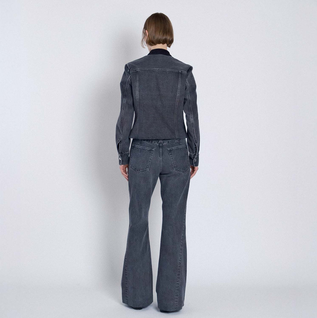Flare Jean Trousers