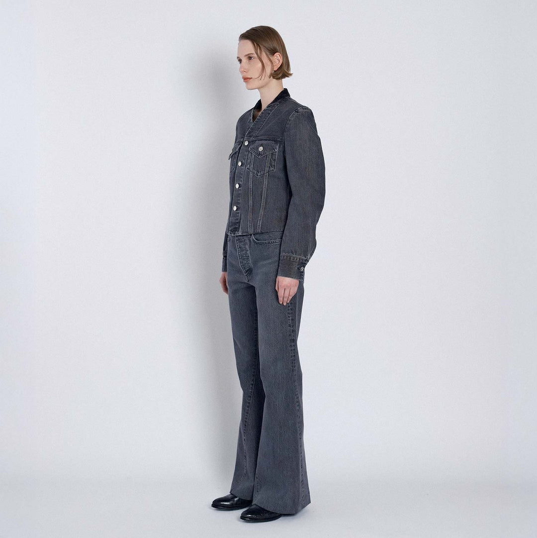 Flare Jean Trousers