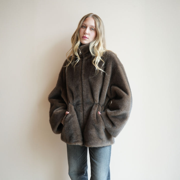 Frankie Faux Mink Jacket