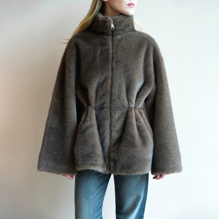 Frankie Faux Mink Jacket