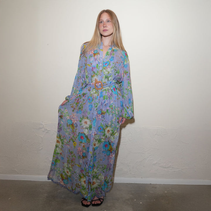 Georgette Cosmic Maxi Dress
