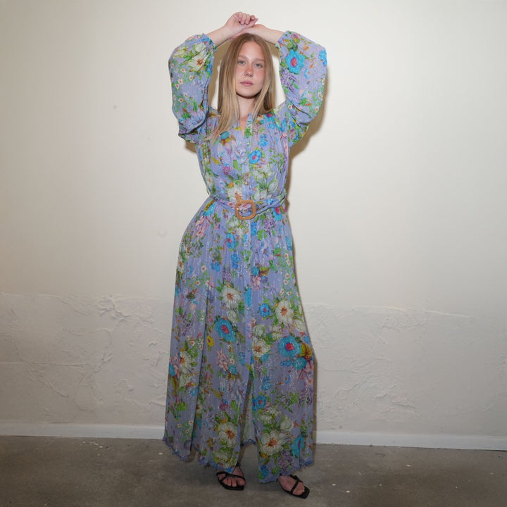 Georgette Cosmic Maxi Dress