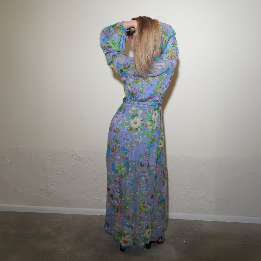 Georgette Cosmic Maxi Dress