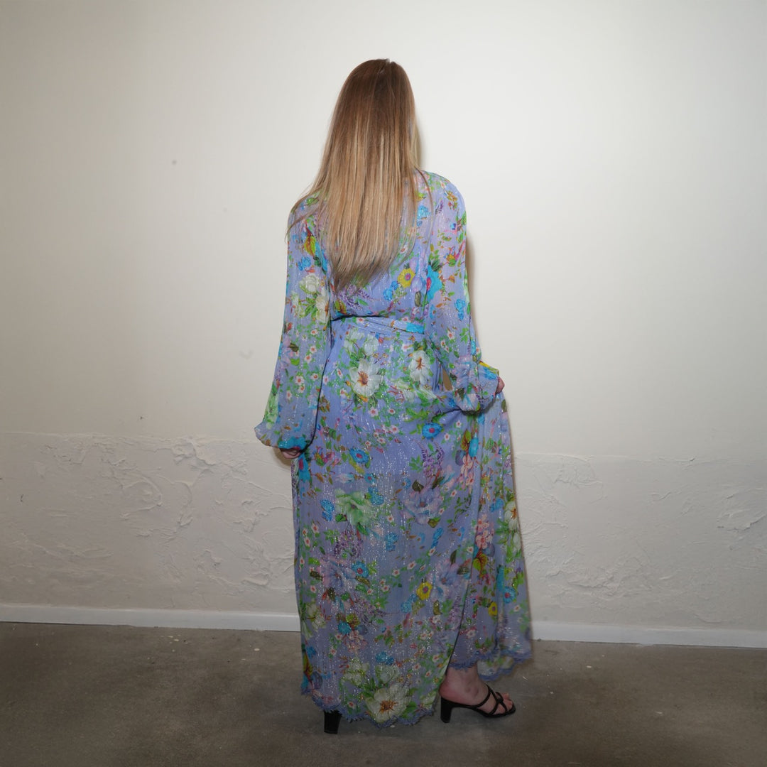 Georgette Cosmic Maxi Dress