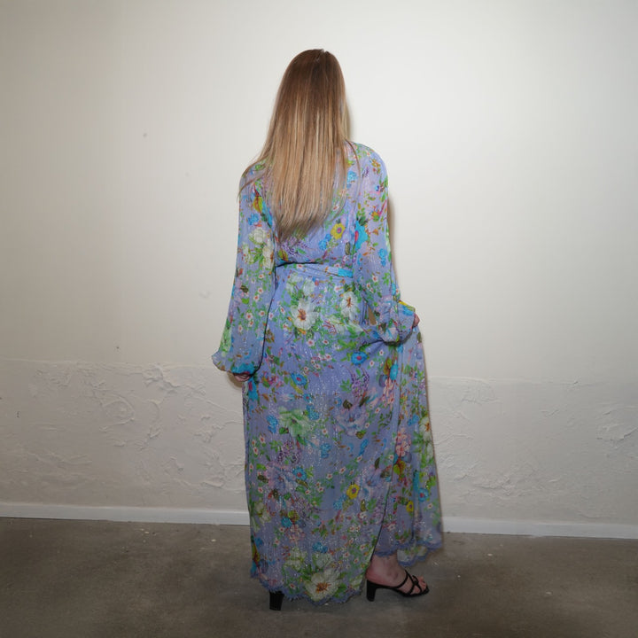 Georgette Cosmic Maxi Dress