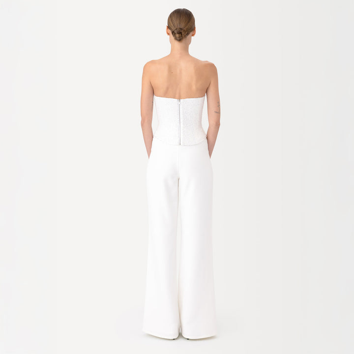 Lin Beaded Corset Top