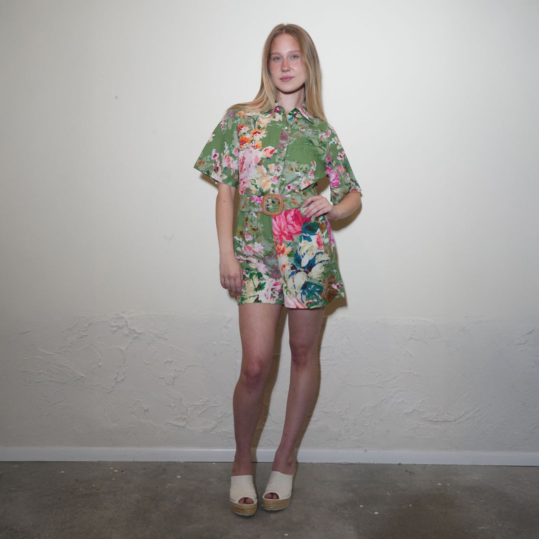 Linen Romper