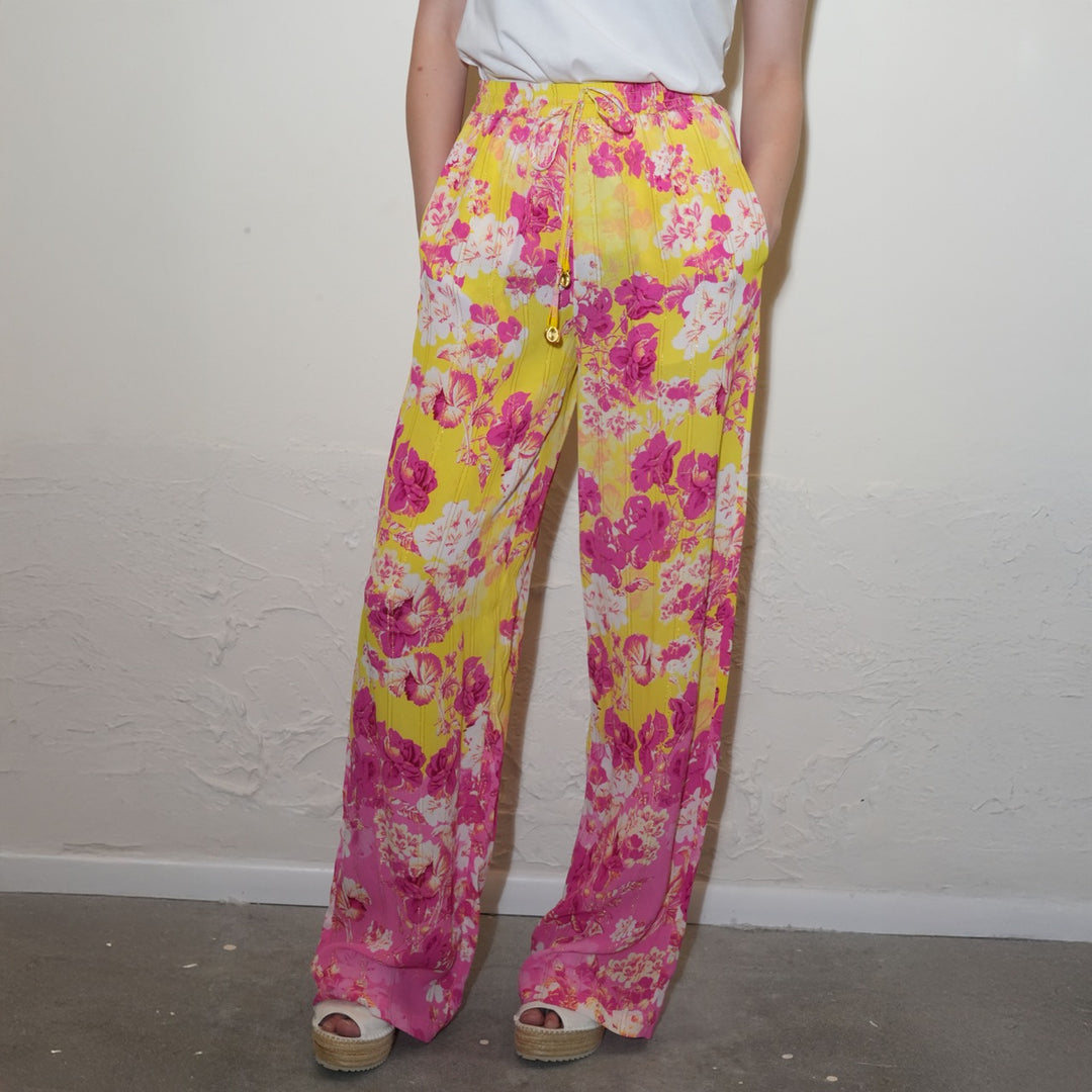 Lurex Striped Pants