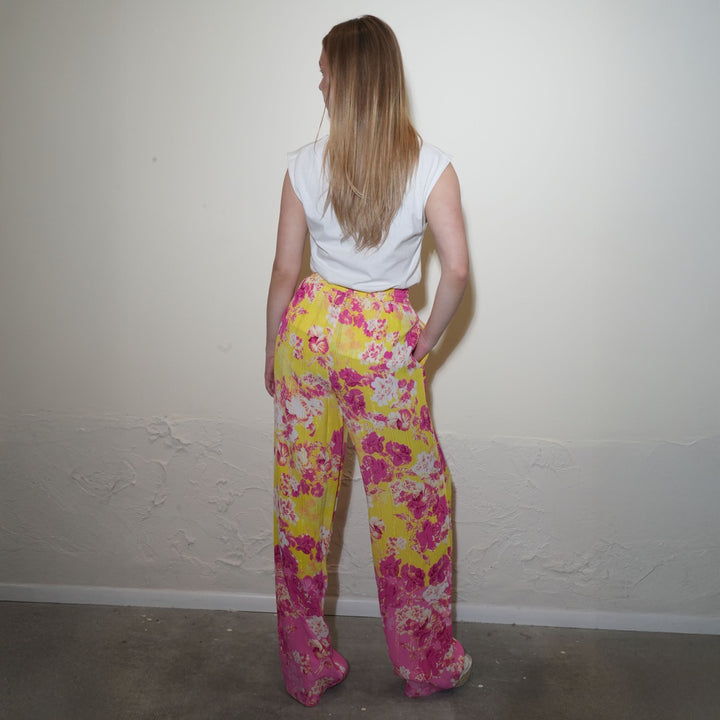 Lurex Striped Pants