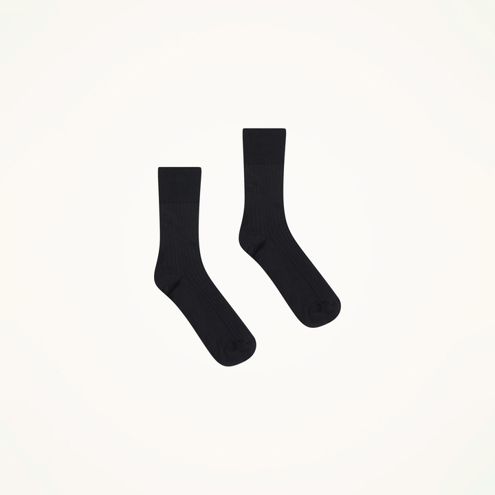 Luxury Cotton Rib Socks