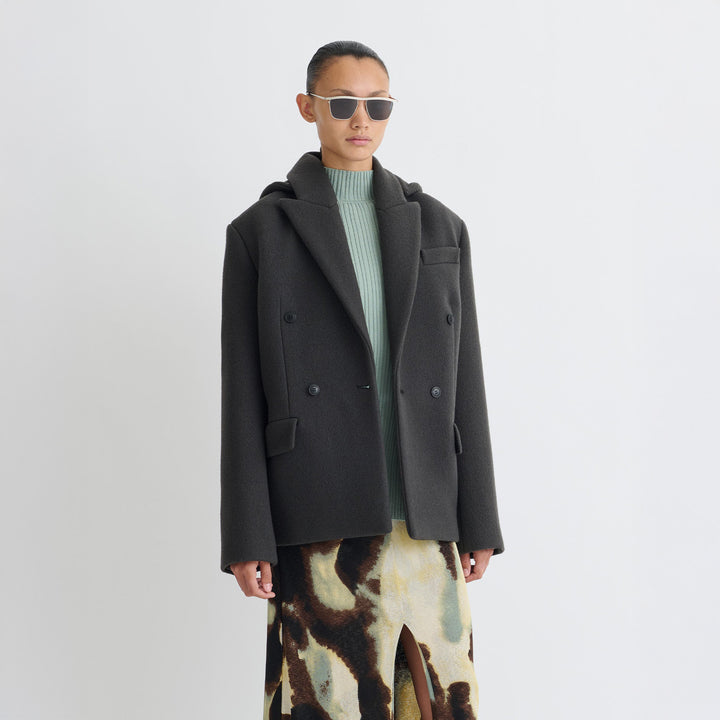 Brione Hooded Blazer