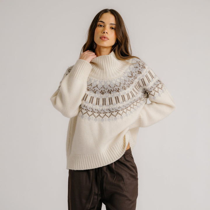 Scottie Fair Isle Sweater