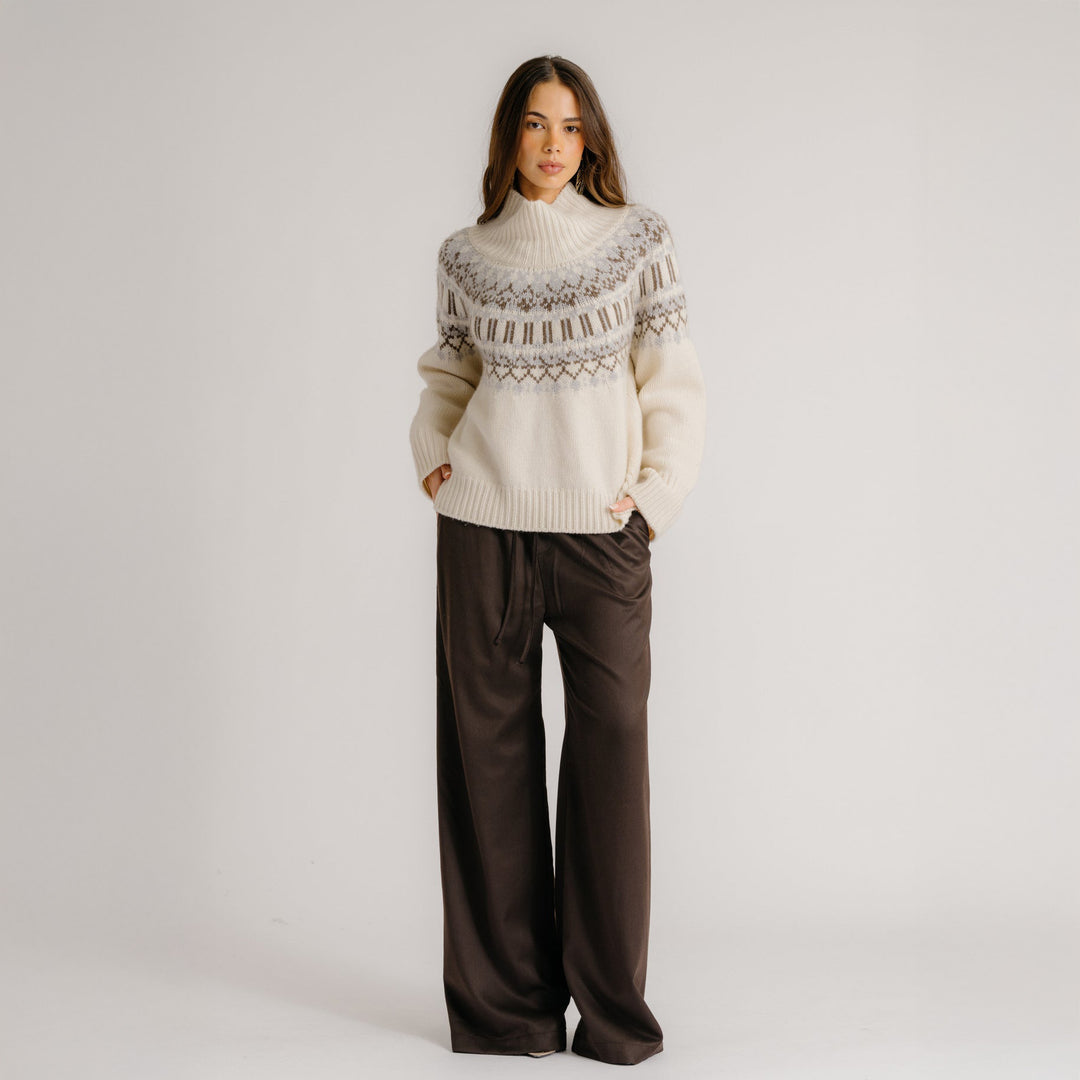Scottie Fair Isle Sweater