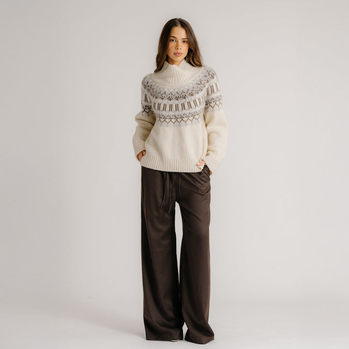 Scottie Fair Isle Sweater
